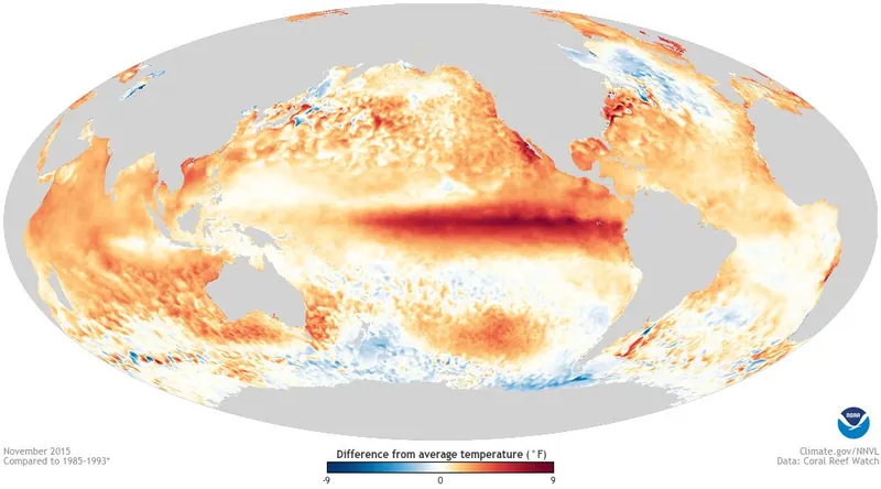 Ilustração da notícia: Plataforma com IA mapeia como a imprensa mundial cobre os impactos do El Niño