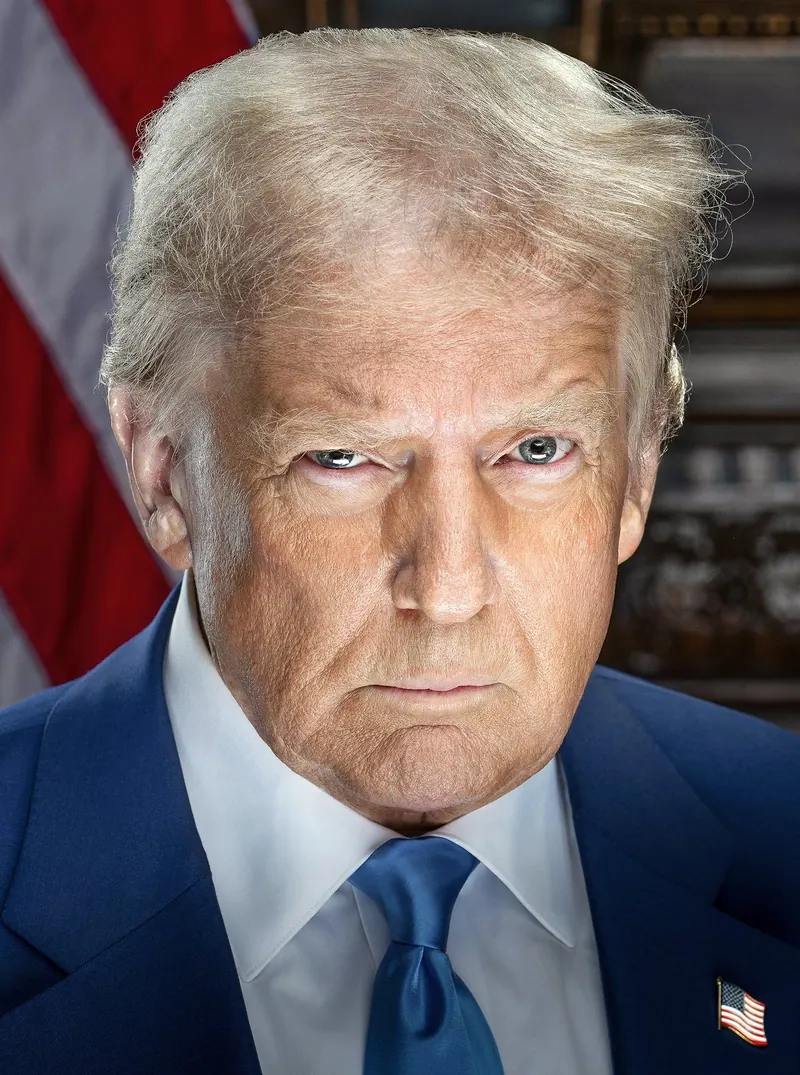 Ilustração da notícia: Trump diz que quem usar “inteligência artificial” será visto como inimigo